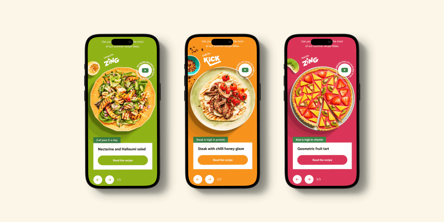 Full-width media showcasing Lidl case study on iPhone mockups, highlighting retail innovation.